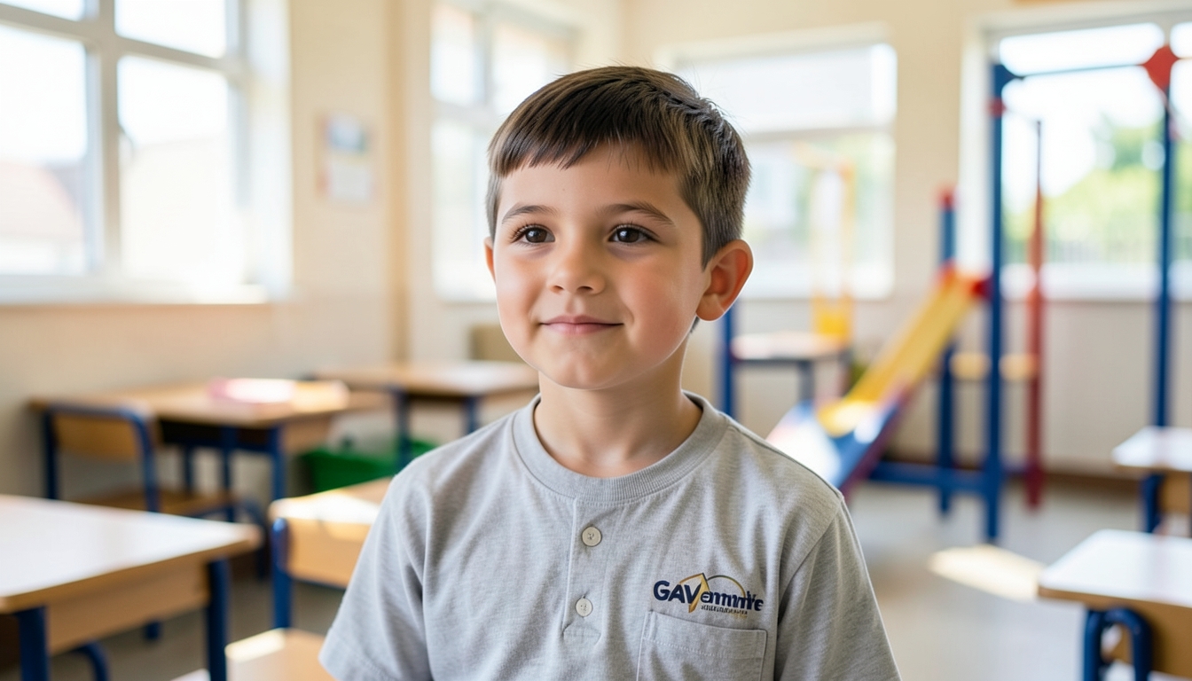 enfant scolaire en GAV accident à l'école