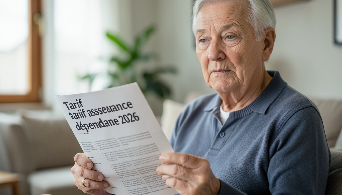 tarif assurance dépendance comparaison prix cotisations